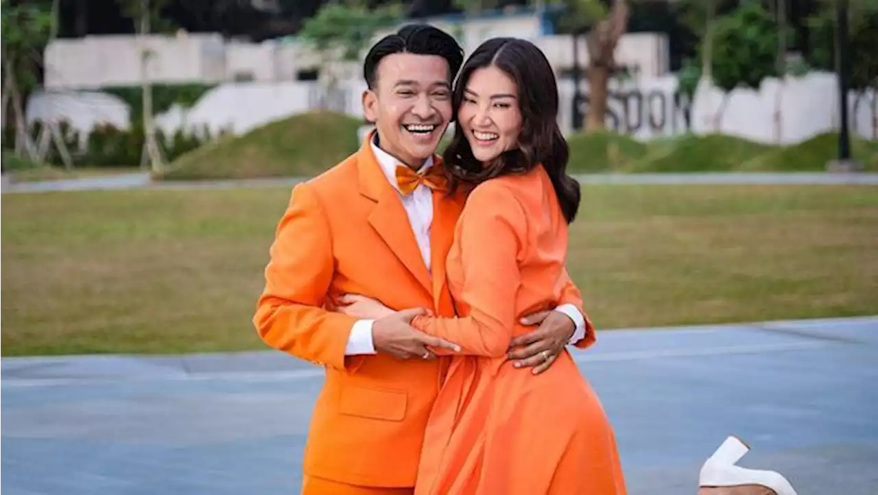 Keseruan Ruben Onsu, Sarwendah dan Aurel di Shopee Live 24 Jam Nonstop