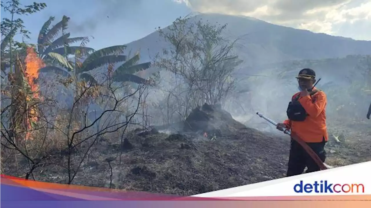 Kawasan Kaki Gunung Ciremai Kebakaran