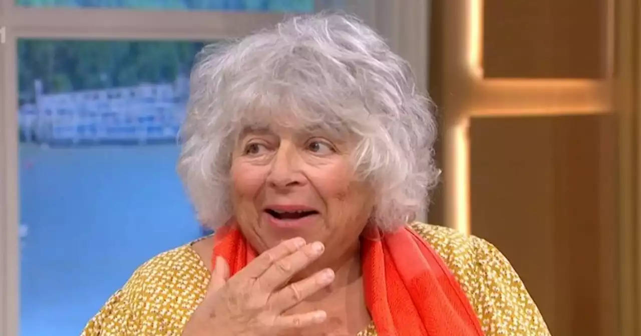 This Morning chaos as Miriam Margolyes tells fans to 'throw s***'