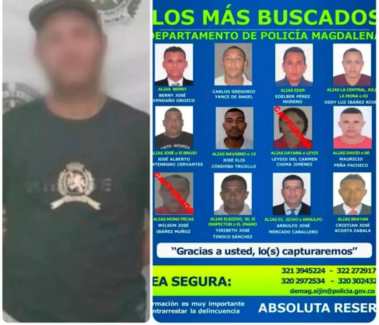 ‘Mono Pecas’ estaba entre los más buscados: a responder por 2 homicidios