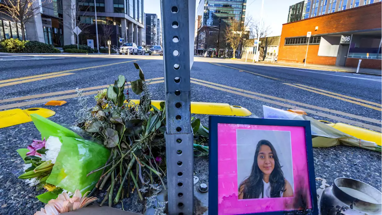 Seattle officer caught on bodycam laughing after collision that killed grad student