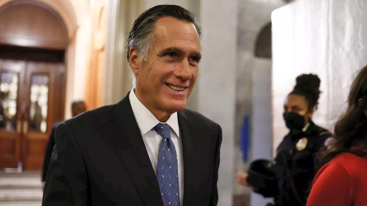 Sen. Mitt Romney says he won't seek reelection in 2024