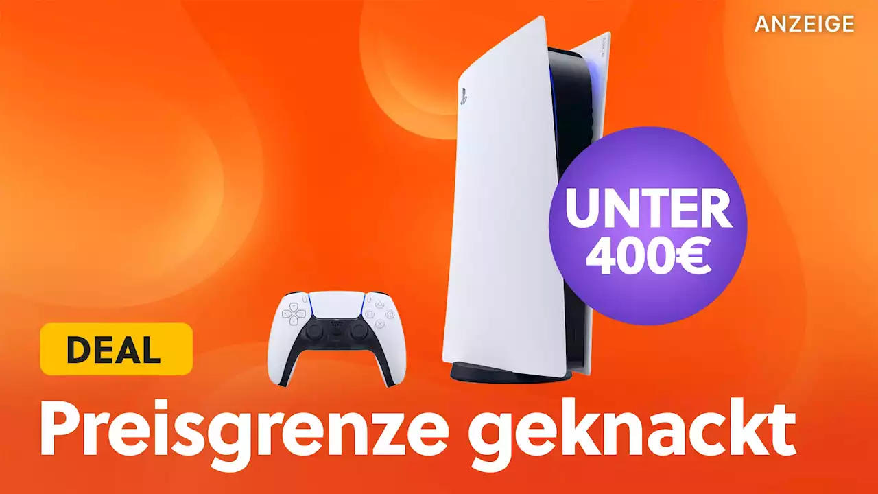 PS5 jetzt endlich unter 400€ bei MediaMarkt: Die Sony Konsole knackt historische Preisgrenze