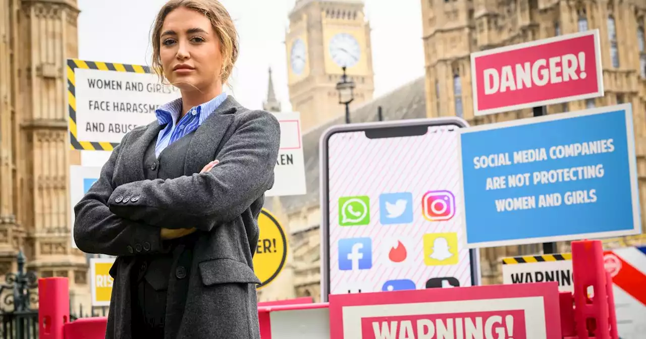 Celebs visit Downing Street to show support for new online safety laws