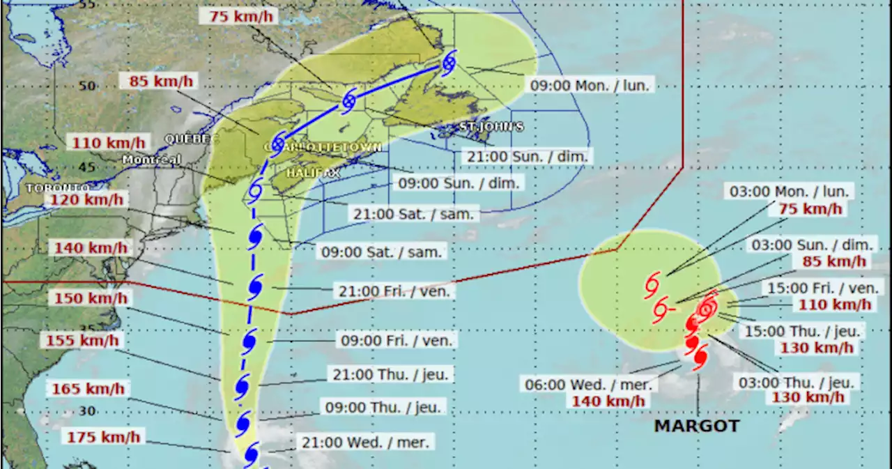 Hurricane Lee: Powerful storm now turning toward Canada’s East Coast