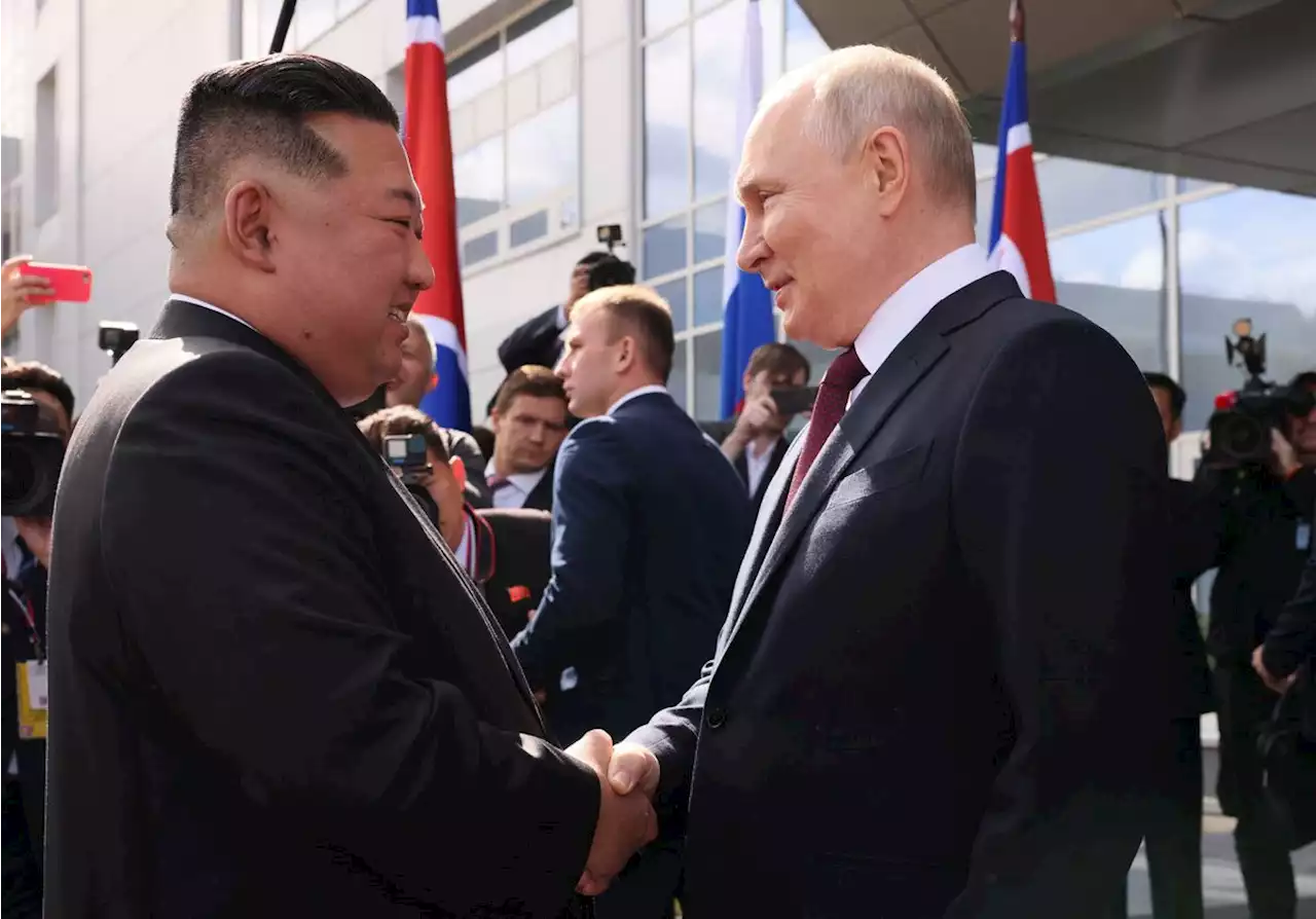 Putin meets Kim, as Russia said to seek North Korea’s help with Ukraine war