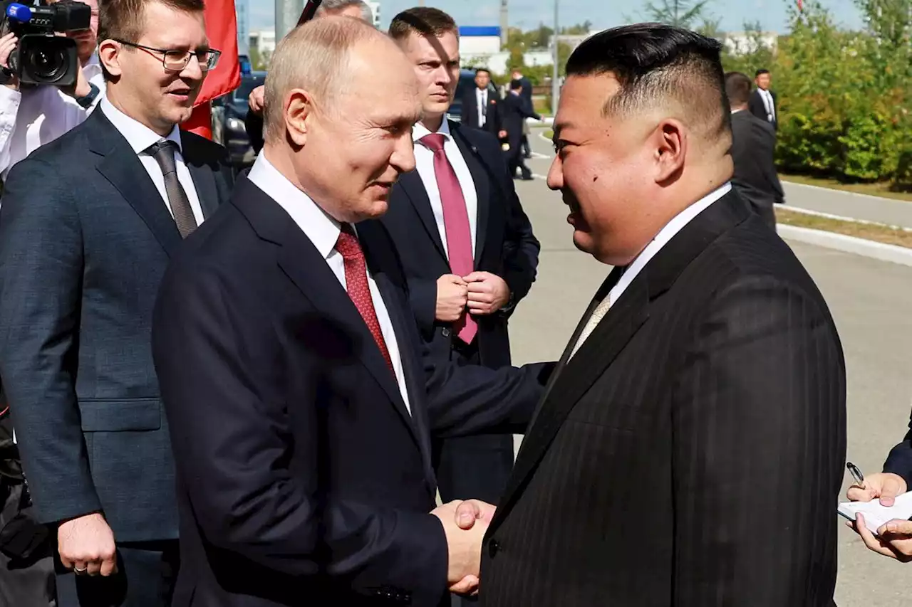 Putin says Russia to help North Korea build satellites