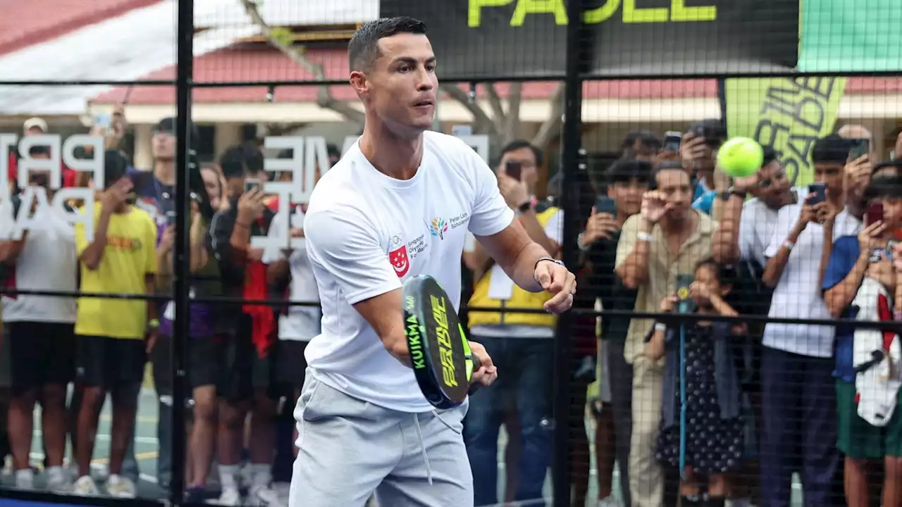 CR7 set for a change of sport?! Cristiano Ronaldo set to expand business empire with huge 17-court padel complex in Oeiras