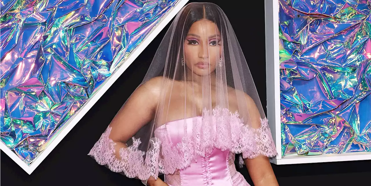 Nicki Minaj Is a Bridal Barbie at the 2023 MTV VMAs