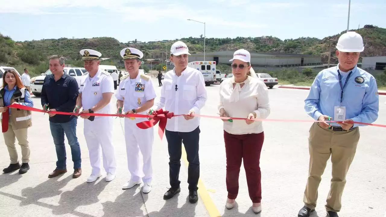 Gobernador Alfonso Durazo inaugura cuatro frentes de obras del puerto de Guaymas