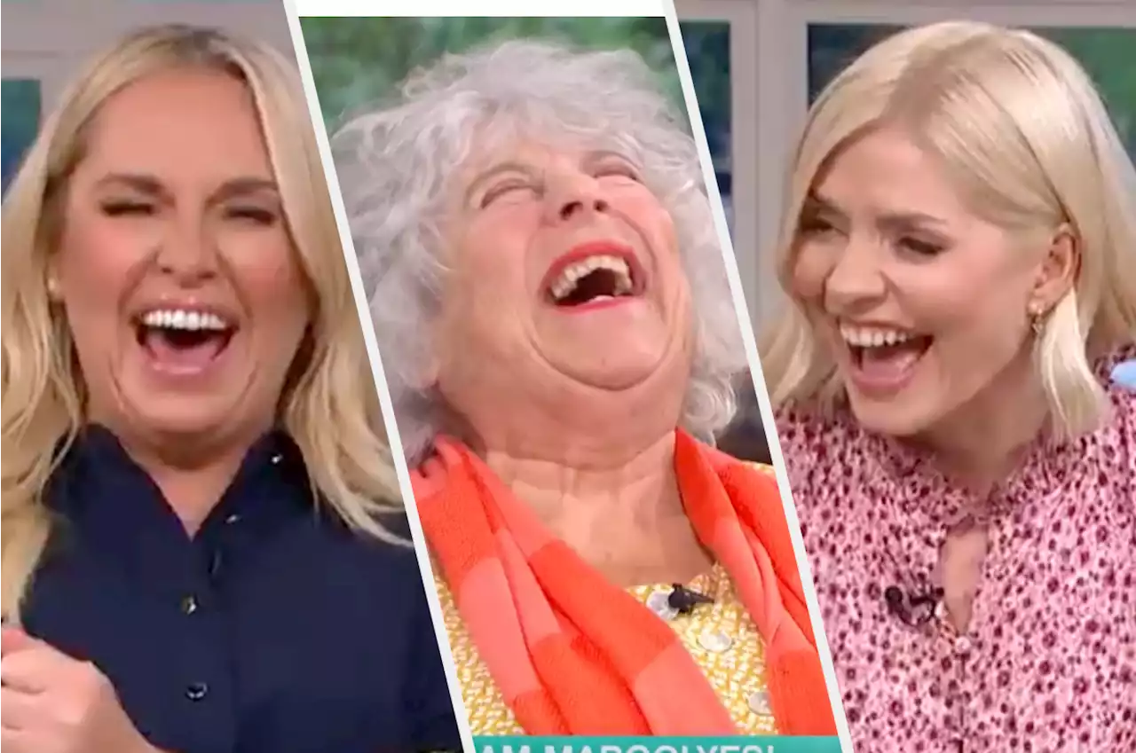 Miriam Margolyes' Latest This Morning Appearance Started Off Chaotic And Just Kept Getting Funnier