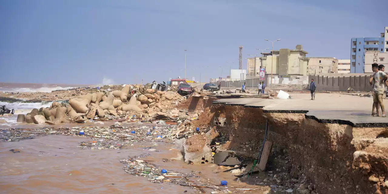 Ci sono migliaia di dispersi a causa delle alluvioni in Libia