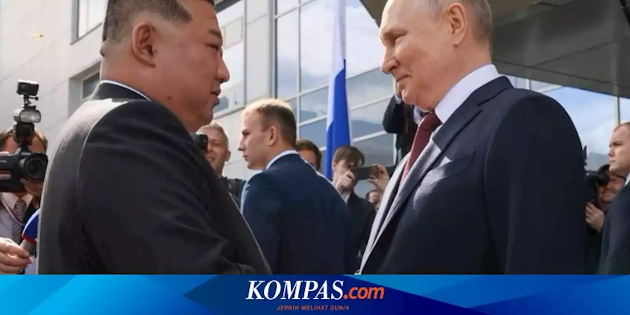 Isi Pertemuan Kim Jong Un dan Putin di Rusia