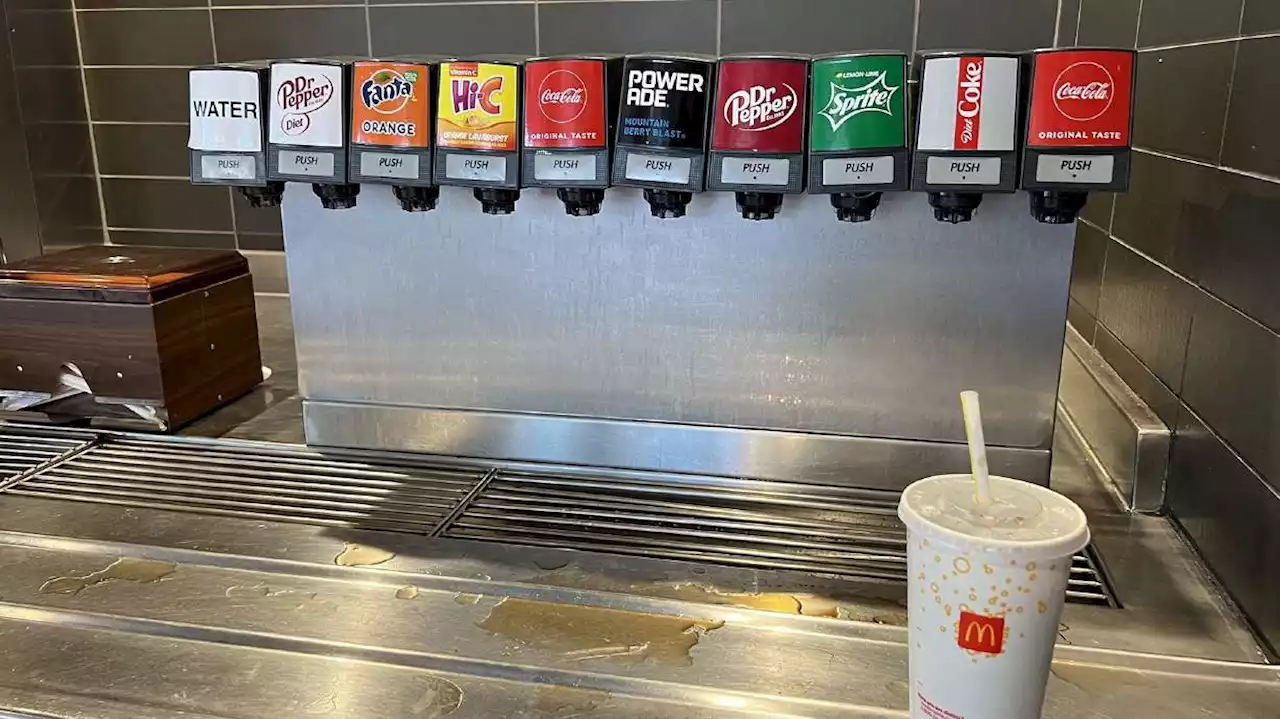 McDonald's is getting rid of self-serve soda machines ... eventually