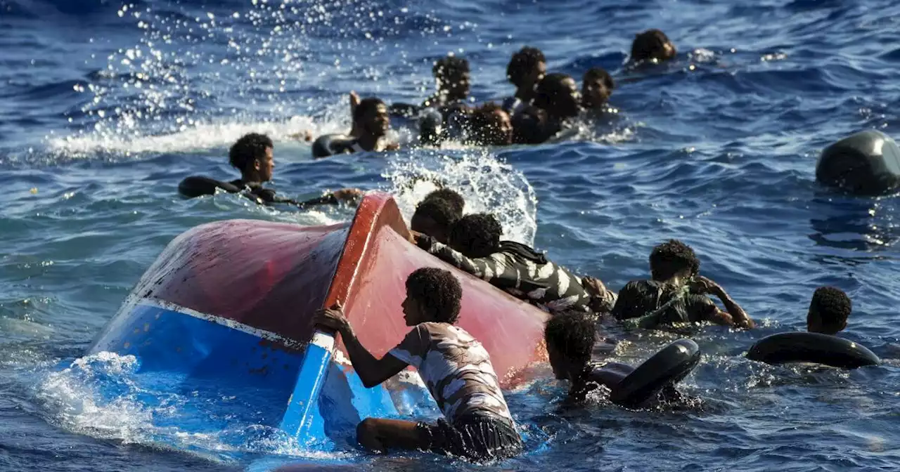 Italian island of Lampedusa sees 5,000 migrants arriving in 100-plus boats in a single day