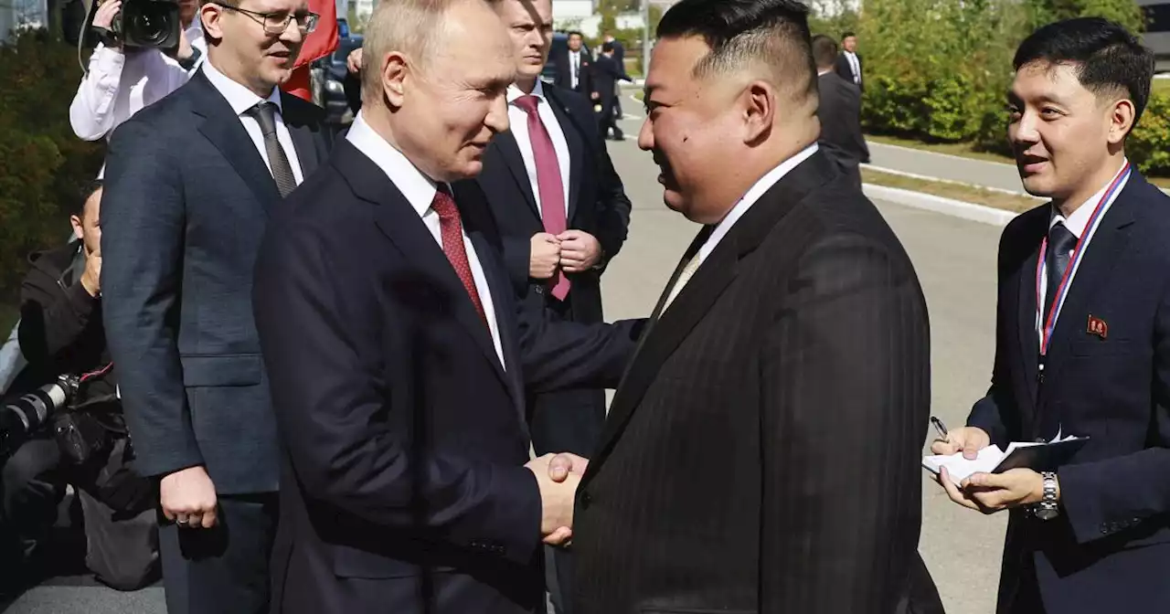 North Korea's Kim vows full support for Russia at summit with Putin