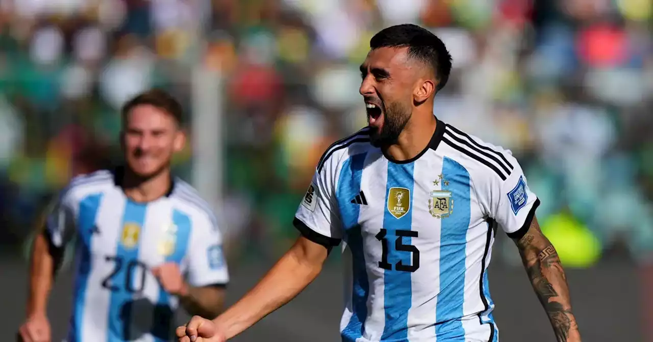 Video: Tagliafico de cabeza y el 2-0 de Argentina ante Bolivia | Fútbol