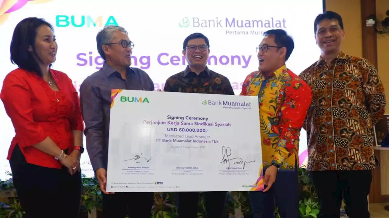 Bank Muamalat Jadi Mandated Lead Arranger Pembiayaan Sindikasi Rp 920 M ke Bukit Makmur Mandiri Utama