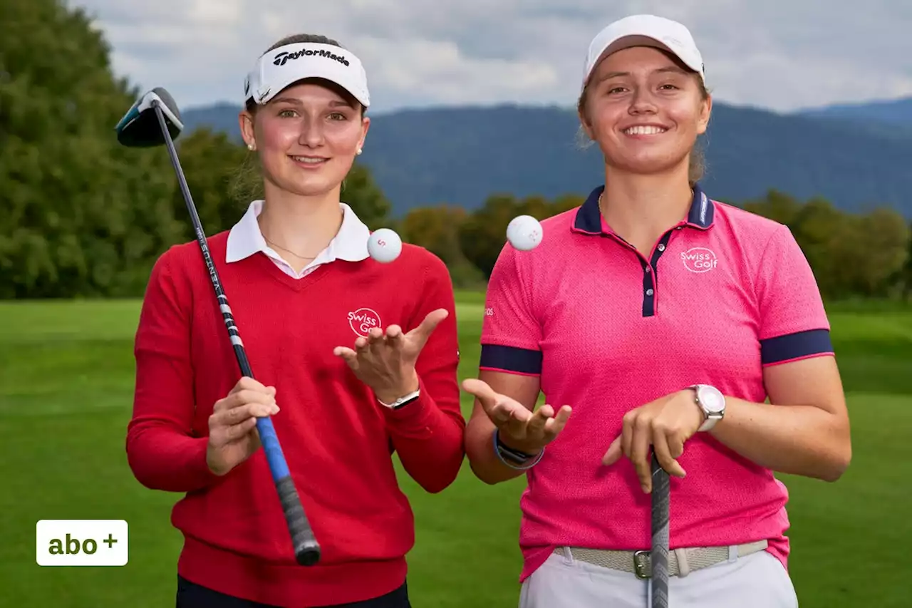 Zwei junge Zugerinnen freuen sich auf die Ladies Open