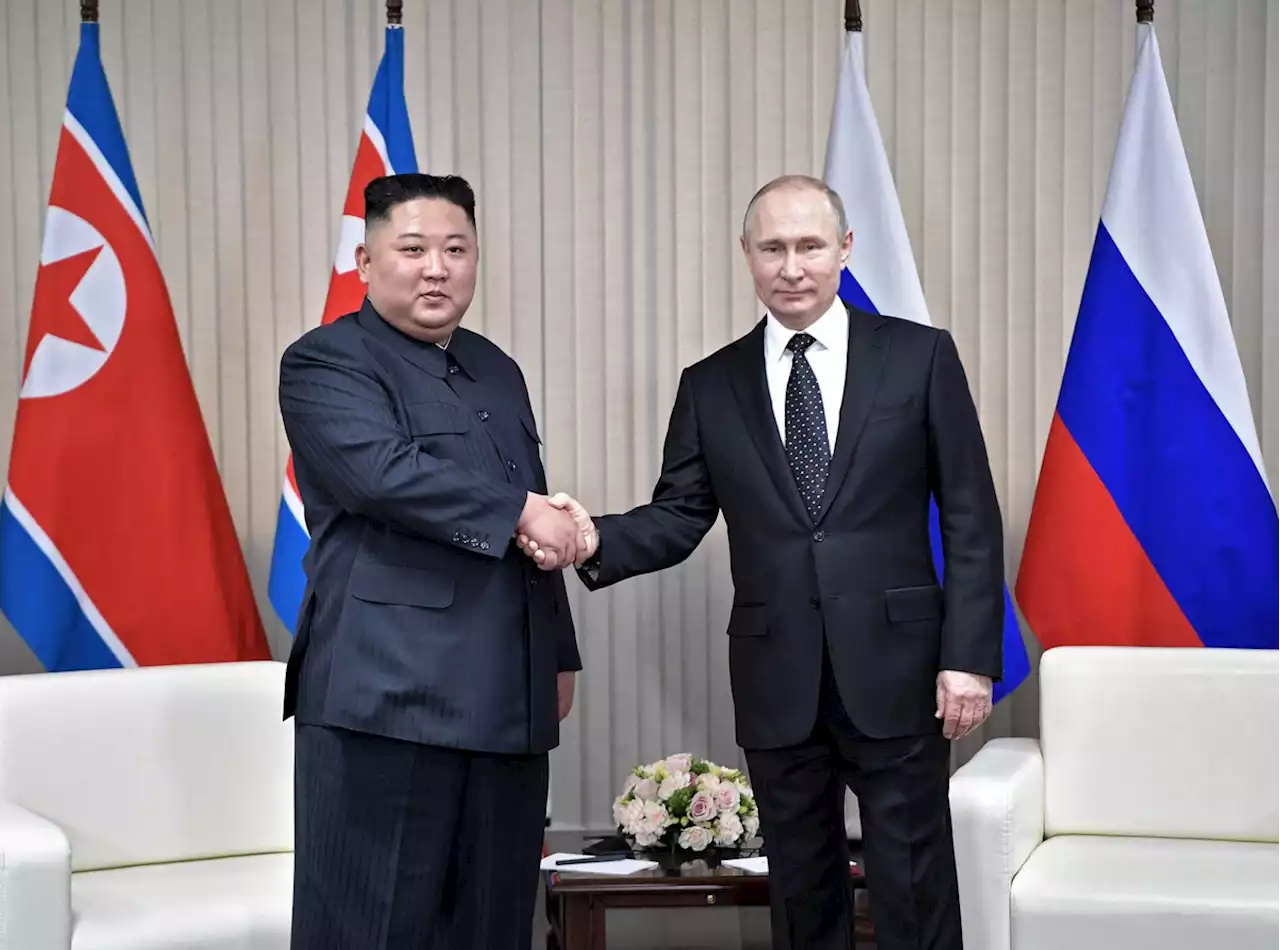 N. Korea's Kim in Russia for Putin talks as US warns on arms deal