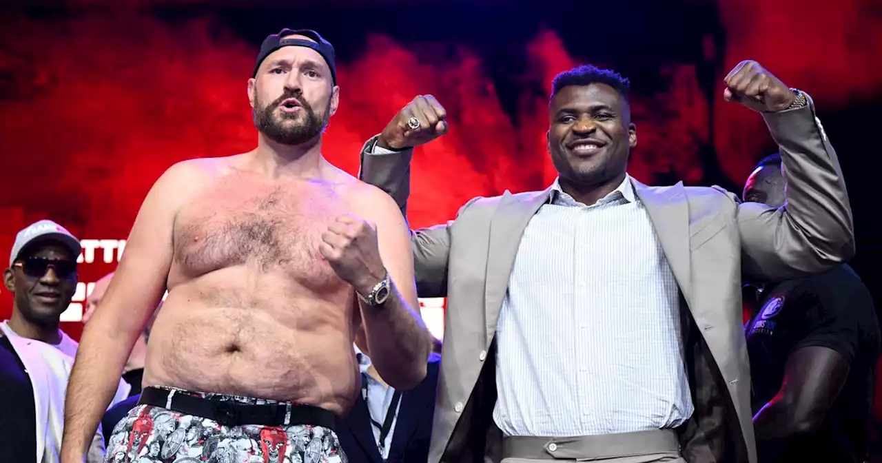 How to watch Tyson Fury vs Francis Ngannou fight