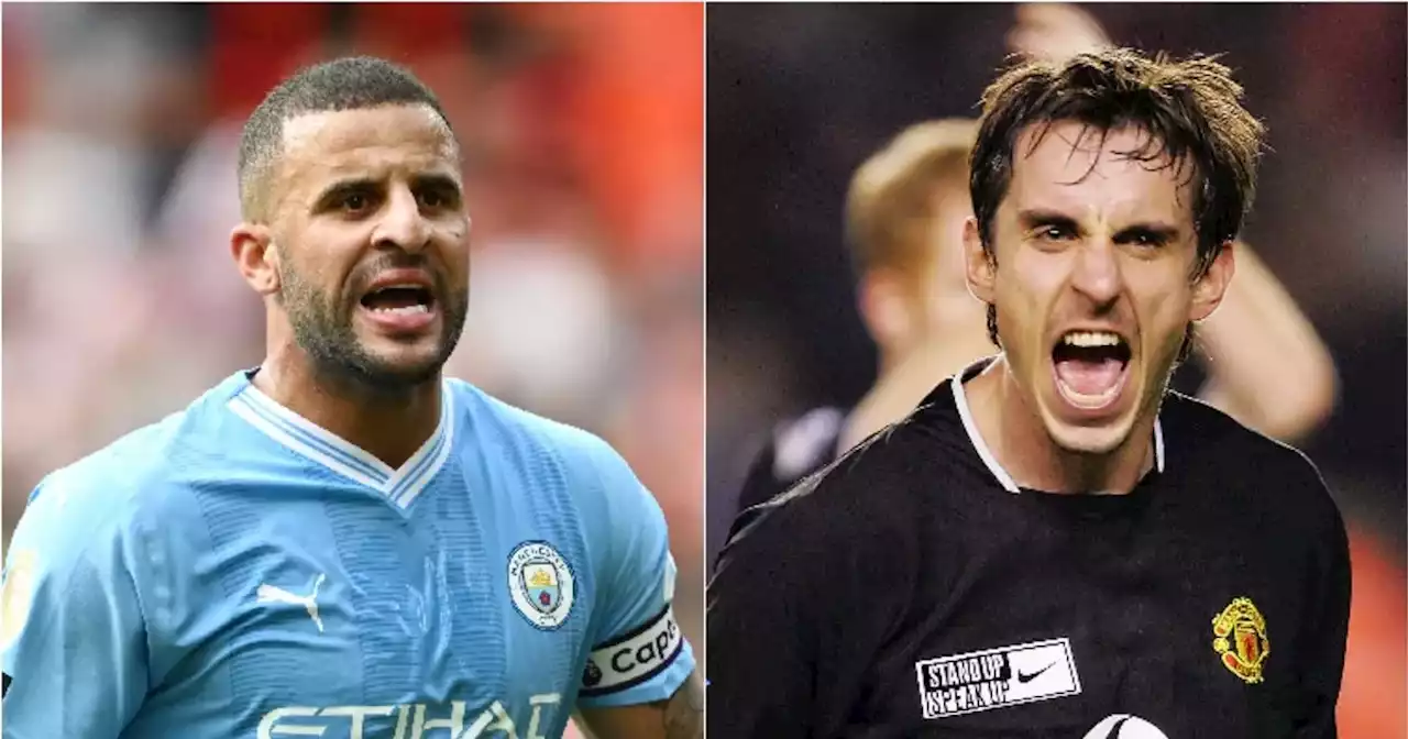 Pundits on Man City's Walker vs Man Utd's Neville in England's greatest debate