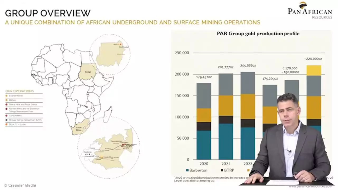 Pan African proposes dividend, expands renewables, heads beyond 200 000 oz/y