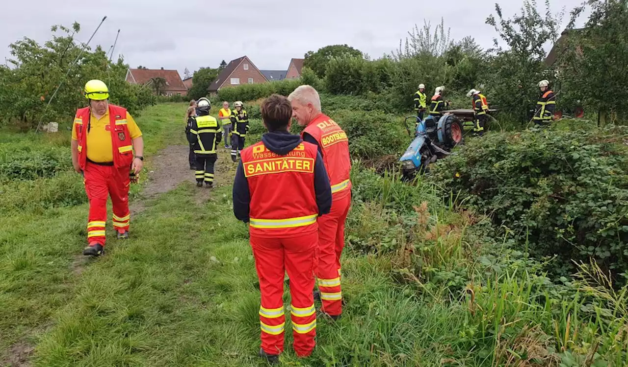 Unter Traktor eingeklemmt: Erntehelfer stirbt bei Arbeitsunfall im Alten Land