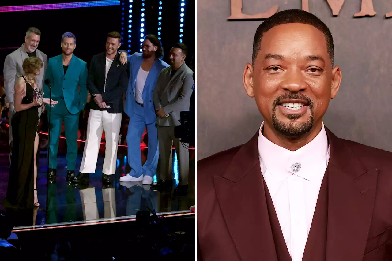 Will Smith wants new NSYNC music after VMAs reunion