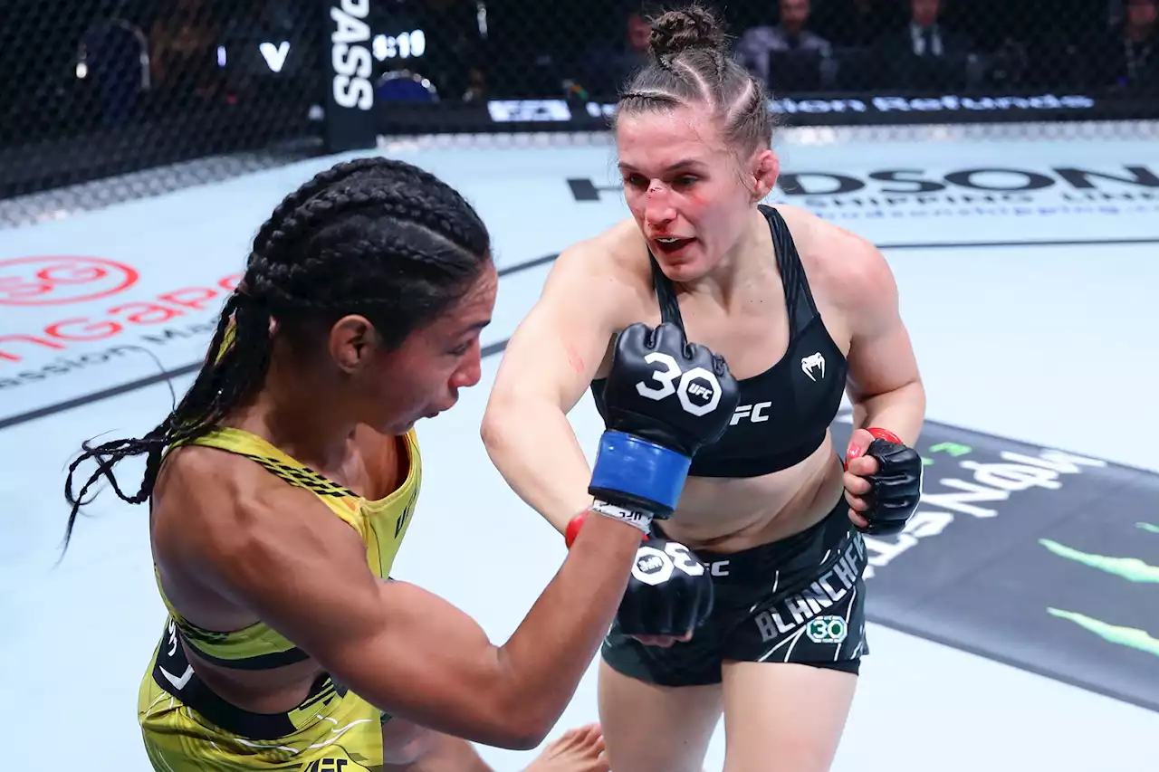 Erin Blanchfield not sweating pursuit of UFC championship history