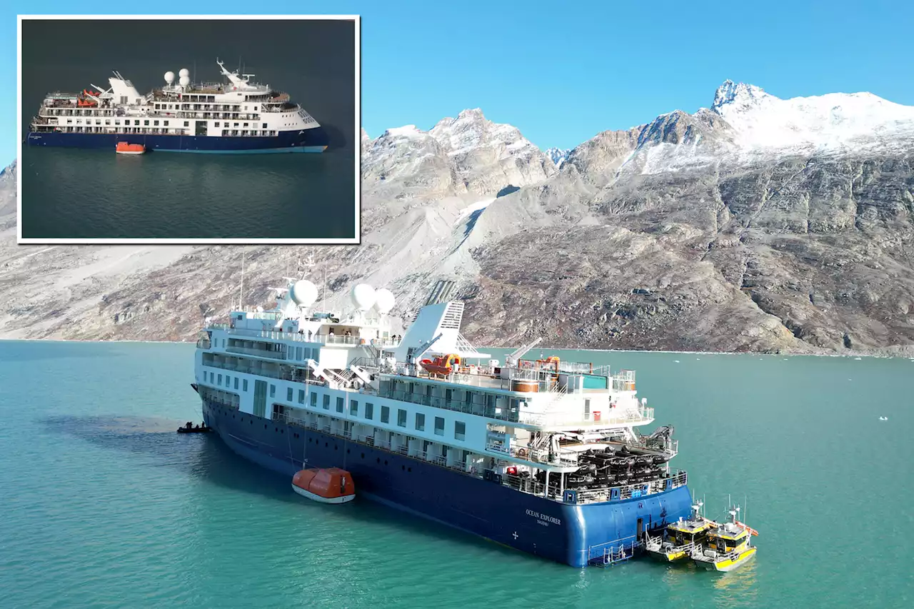 Luxury cruise ship charging $33K per person stranded in freezing Arctic