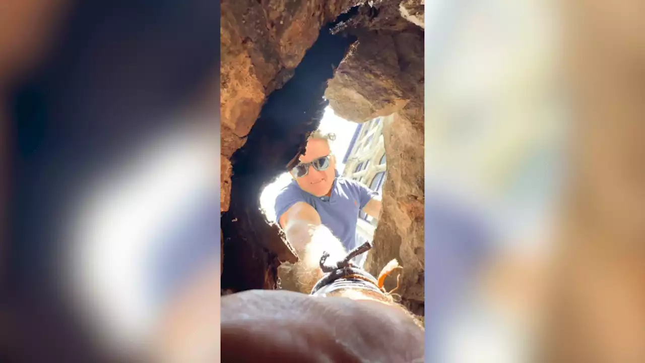 Sidewalk cave-in captured in shocking viral video: ‘NYC is literally falling apart’