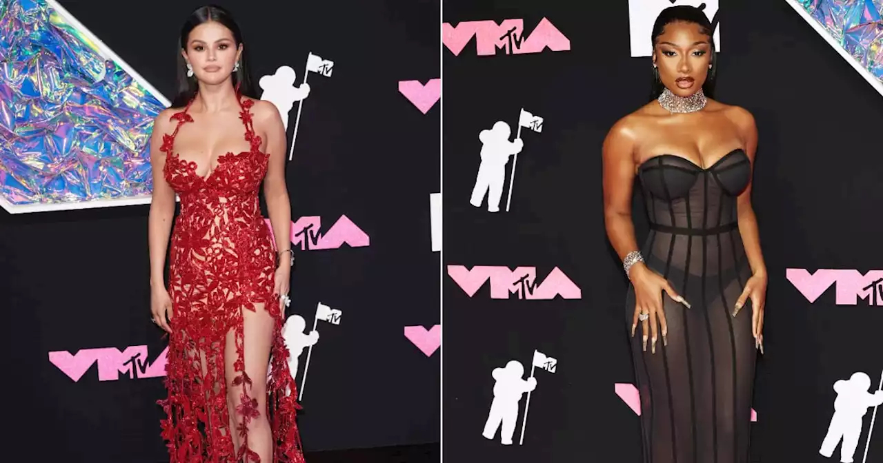 The Naked-Dress Trend Is All Over the VMAs, From Selena Gomez to Megan Thee Stallion