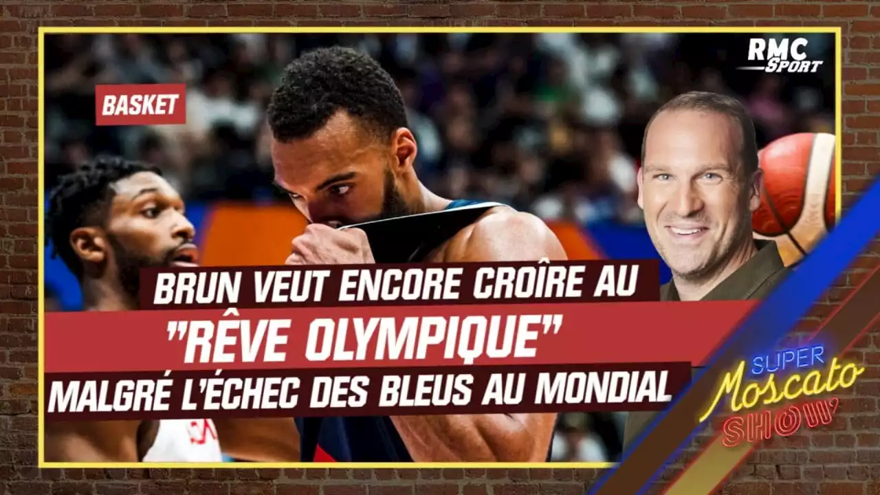 Basket : 'Le rêve olympique ne disparaît pas' assure Brun malgré la débâcle des Bleus au Mondial