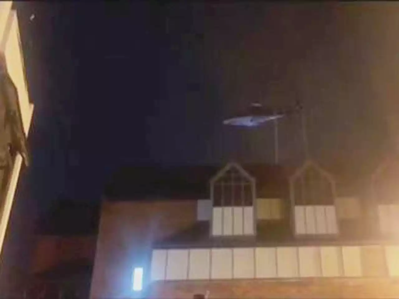 Solved: Mystery of unlit helicopter seen circling above Shrewsbury town centre at night