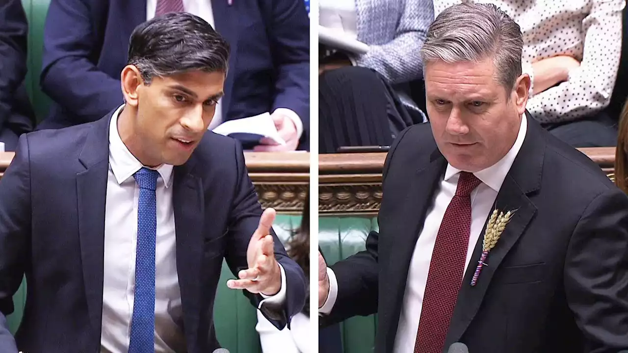 PMQs: Keir Starmer brands Rishi Sunak 'inaction man' as he attacks PM on prisons and schools