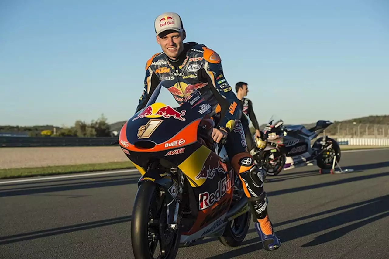 Brad Binder: 2017 Moto2-WM mit Bell Helmets