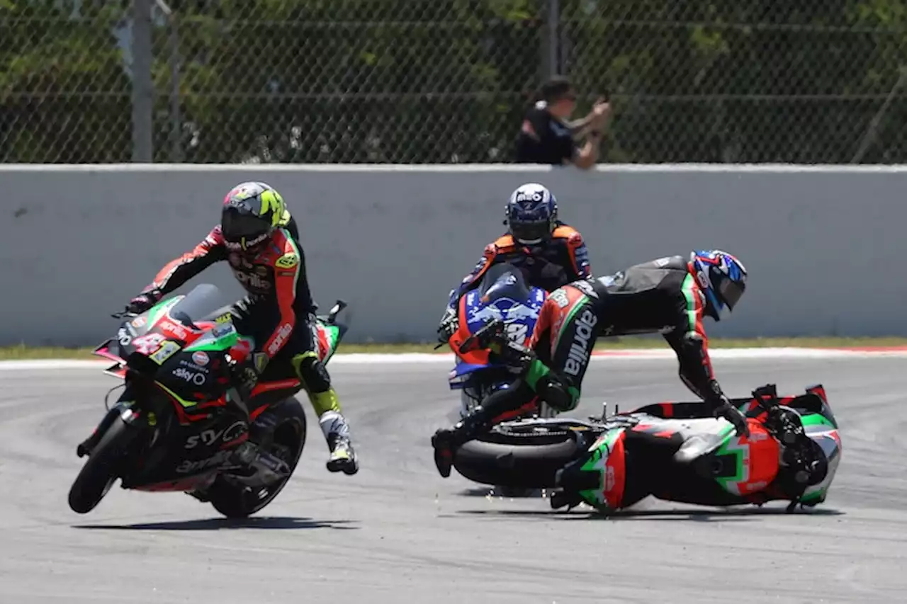 Bradley Smith: «Jorge Lorenzo kam nach Crash gut weg»