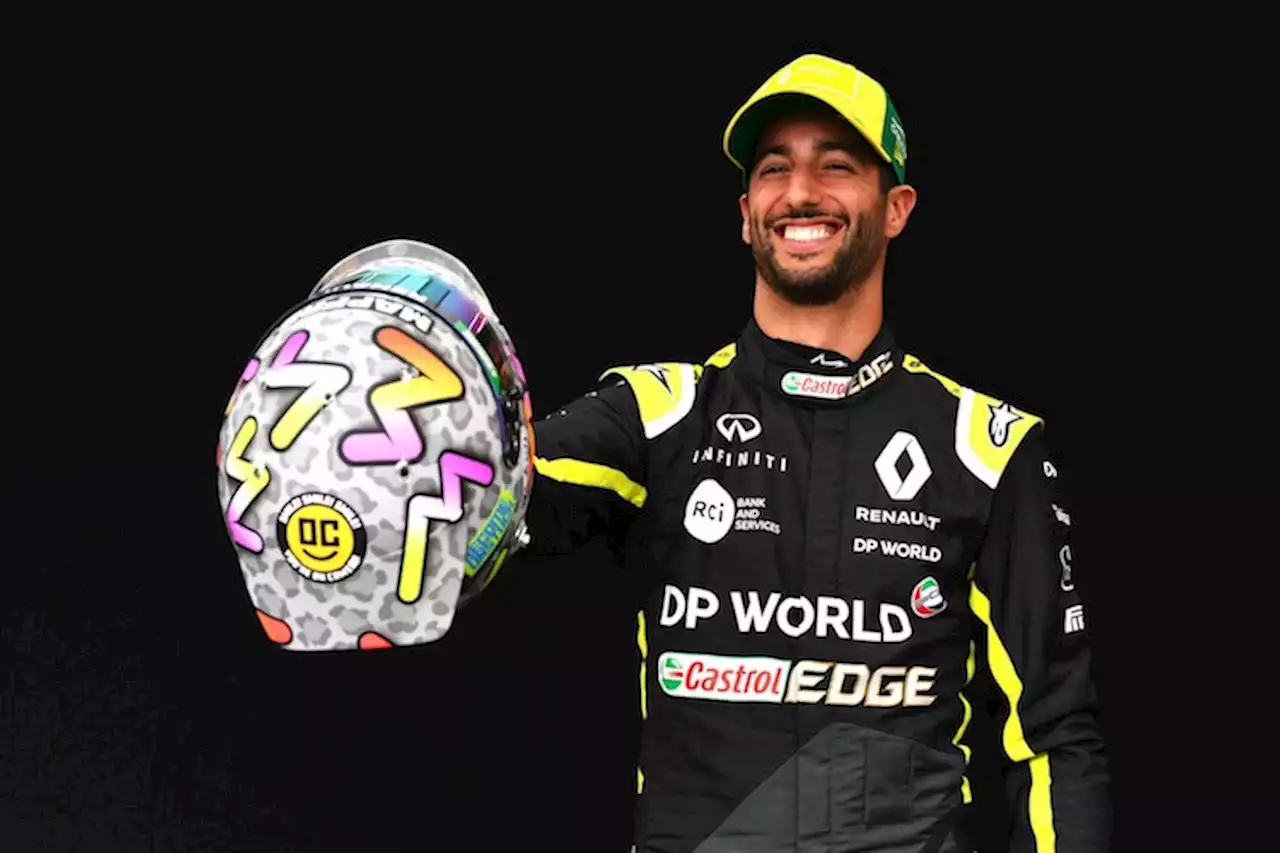 Daniel Ricciardo und sein Helm: «Mach dich frei»