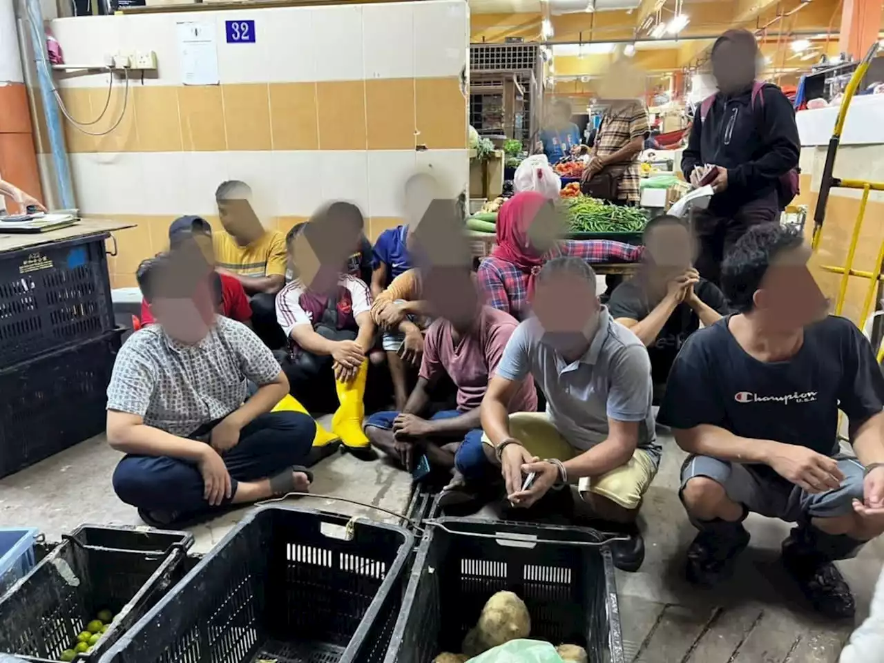 Immigration Dept nabs 14 undocumented migrants at Seremban market