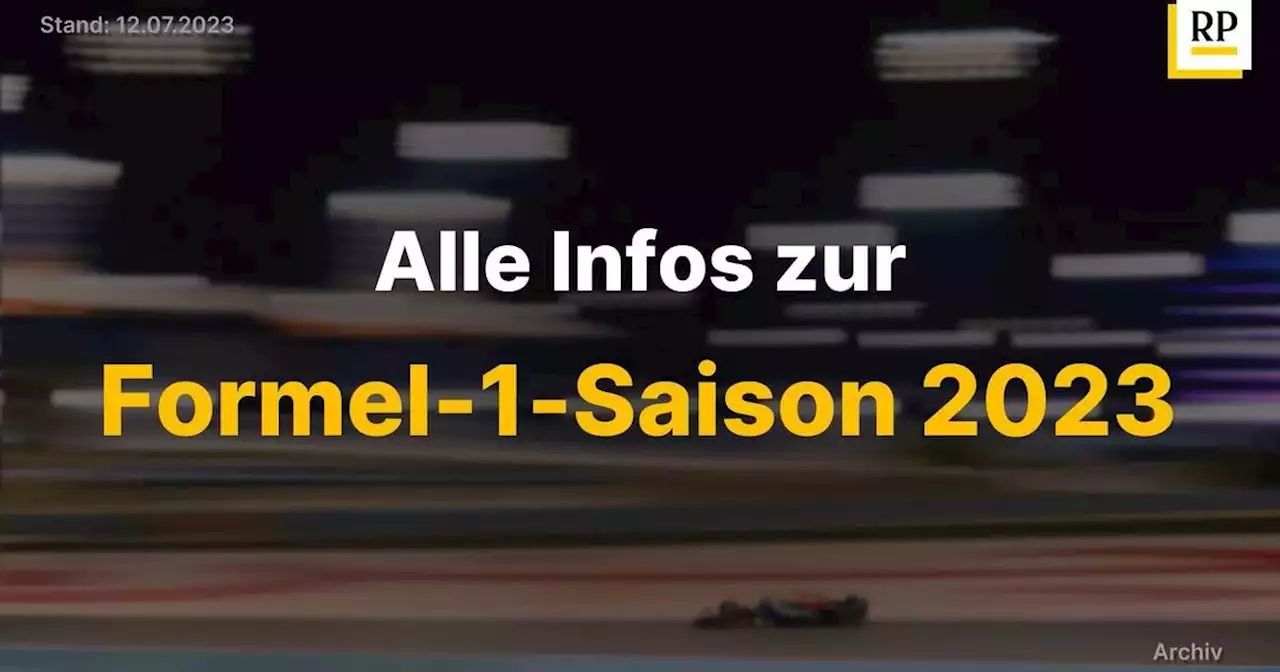 Video: Großer Preis von Singapur auf dem Marina Bay Street Circuit: Max Verstappen (Red Bull) gejagt von Pérez, Alsonso, Hamilton und Norris: Alle Infos zur neuen Formel 1 Saison 2023