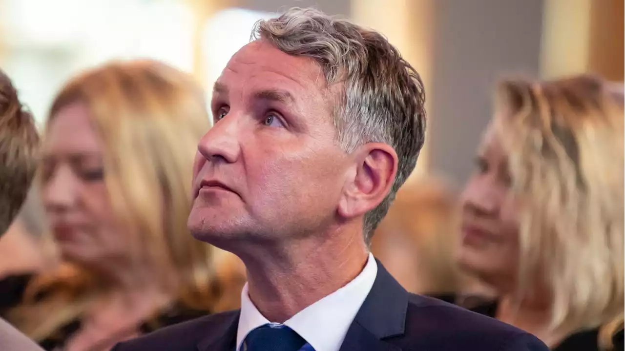 Nach Verwendung von SA-Parole: Thüringer AfD-Chef Höcke muss wegen NS-Vokabular vor Gericht