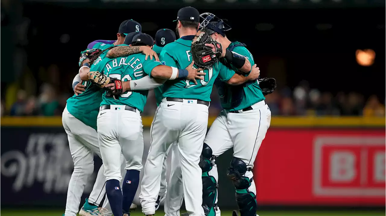 Seattle Mariners rout Los Angeles Angels, gain ground in playoff race