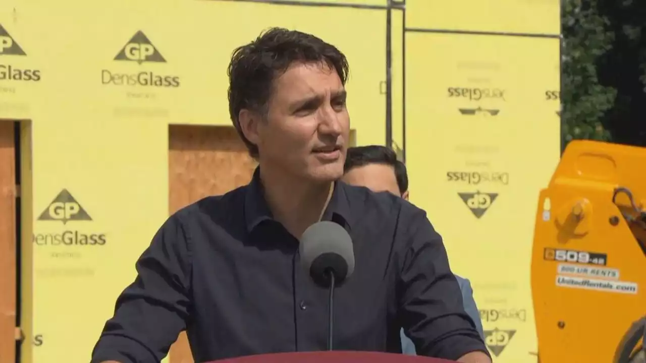 Trudeau announces $74M to help London, Ont., build 2,000 new homes