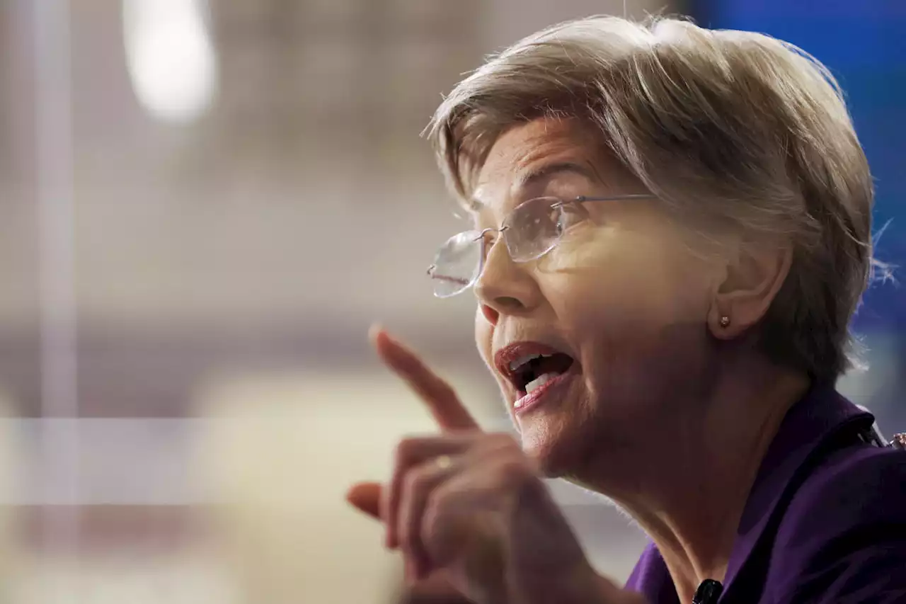 Warren asks regulators to be tougher on banks as bank CEOs push back on new rules