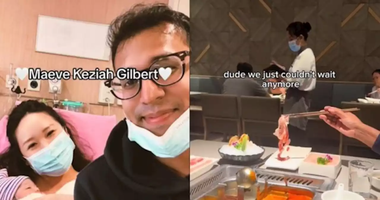 Haidilao, contractions and more: TikTok couple reveal what lead-up to childbirth was like