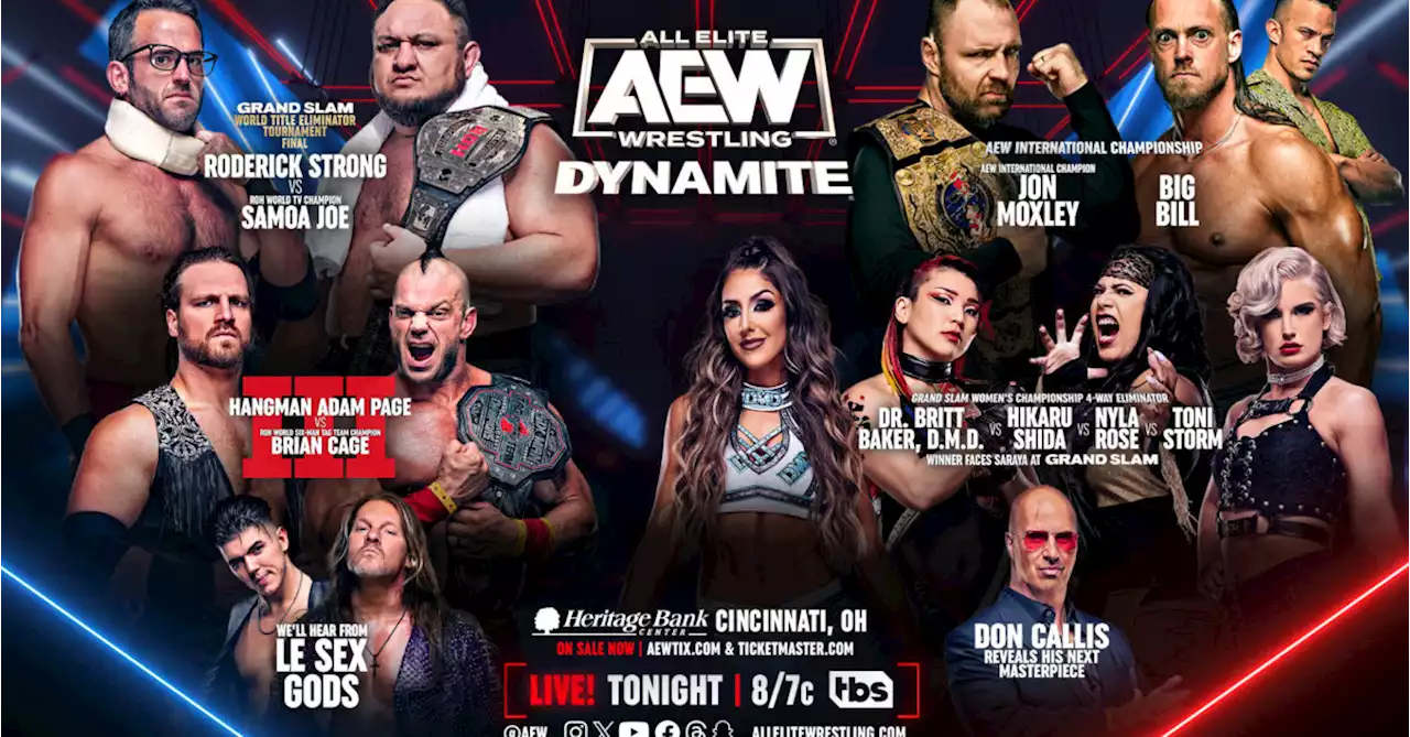 AEW Dynamite Brings War on WWE to Cincinnati Tonight