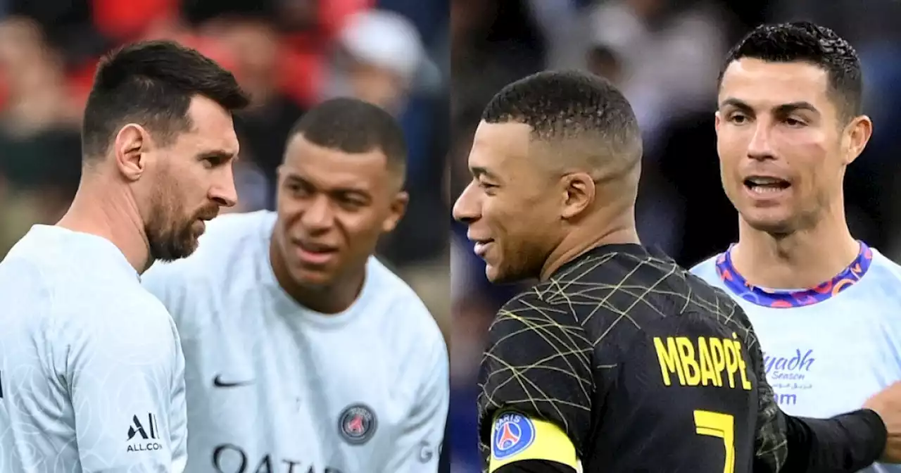 Mbappé eligió a su favorito entre Messi y Cristiano Ronaldo: esto fue lo que dijo