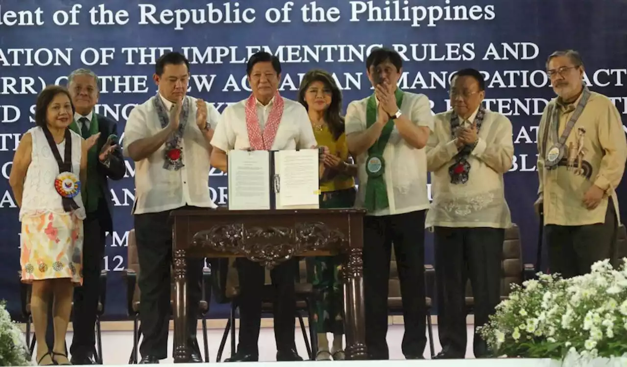 PBBM, Villar grace the presentation of the New Agrarian Emancipation Act IRR