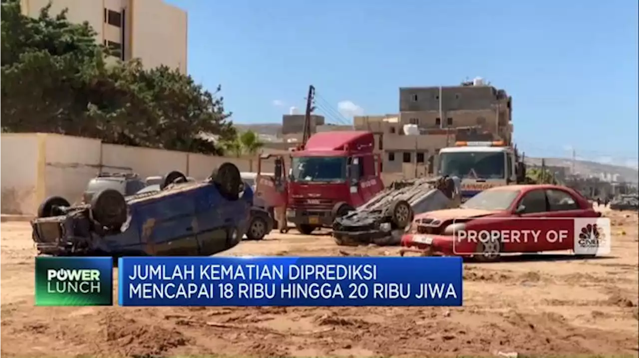 Banjir Bandang Dahsyat Hantam Libya, Kemlu Ungkap Kabar WNI